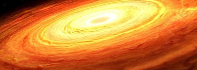 Black Hole Size Revealed By Its Eating Pattern