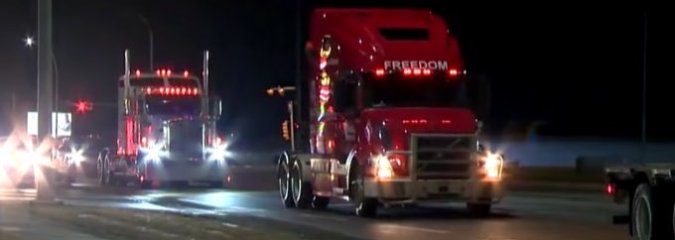 11,000-Truck, 93-Mile-Long ‘Freedom Convoy’ Protests Canada’s Vaccine Mandate, as Government Digs in Heels