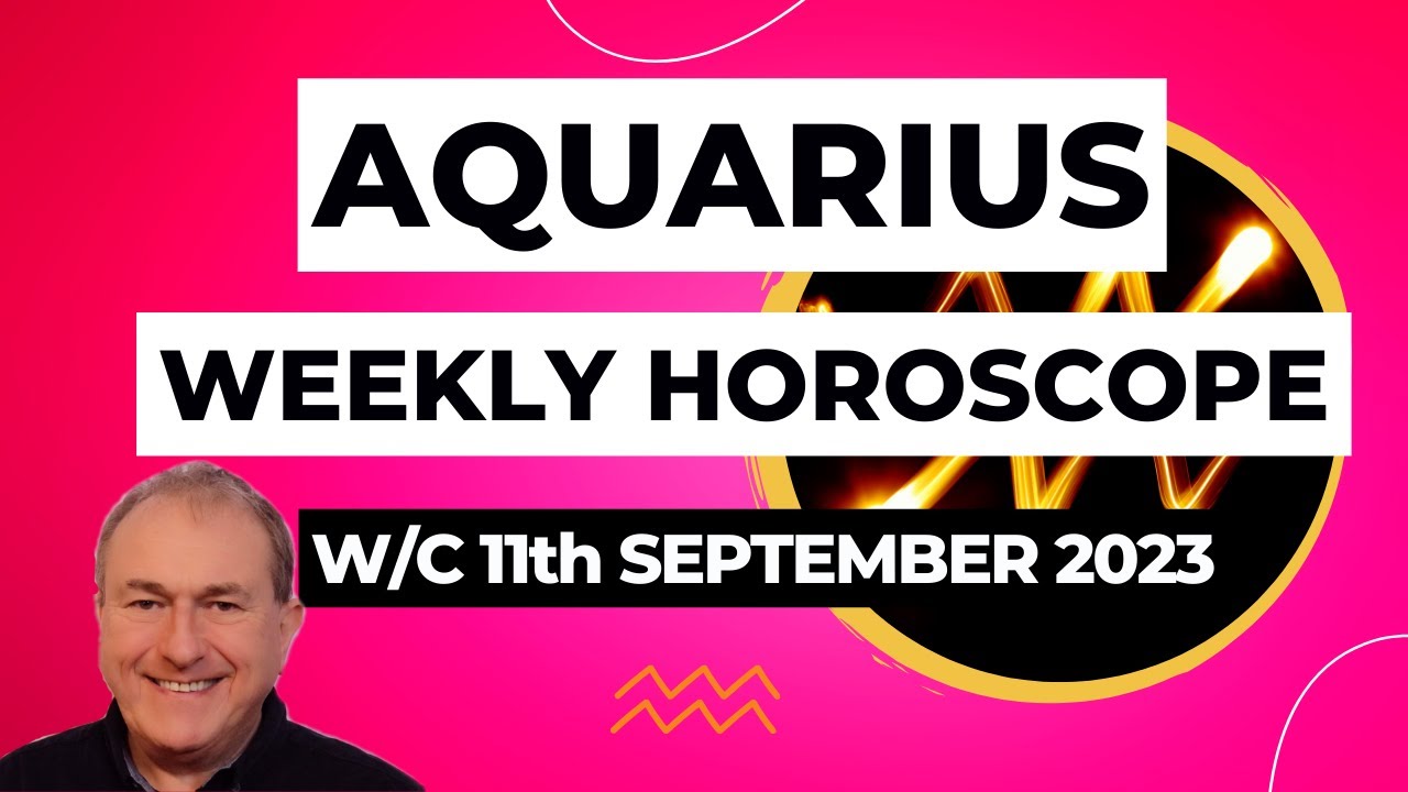 Horoscope Weekly Astrology 11th September 2023