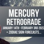 Mercury Retrograde 14th January – 3rd February 2022 + Zodiac Forecasts