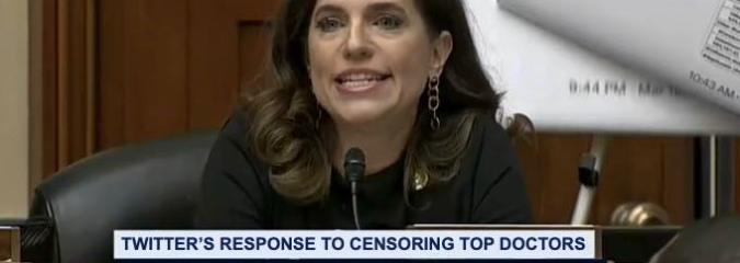 Rep. Nancy Mace Grills Twitter Exec About Censoring Top Doctors and CDC Data During Congressional Oversight Hearing